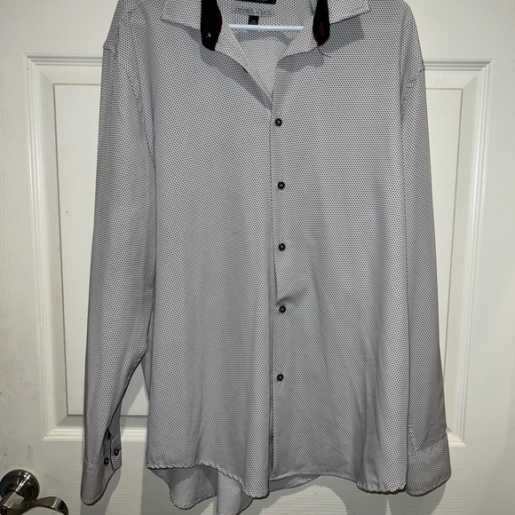 Report Collection 4X performance Stretch. Polka dot black/white with black cuff - Picture 6 of 7